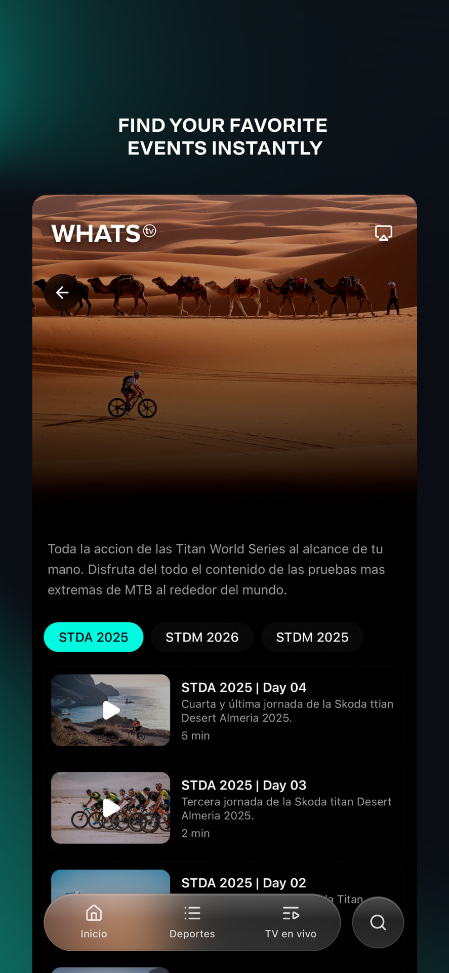 WHATS TV app screenshot 4