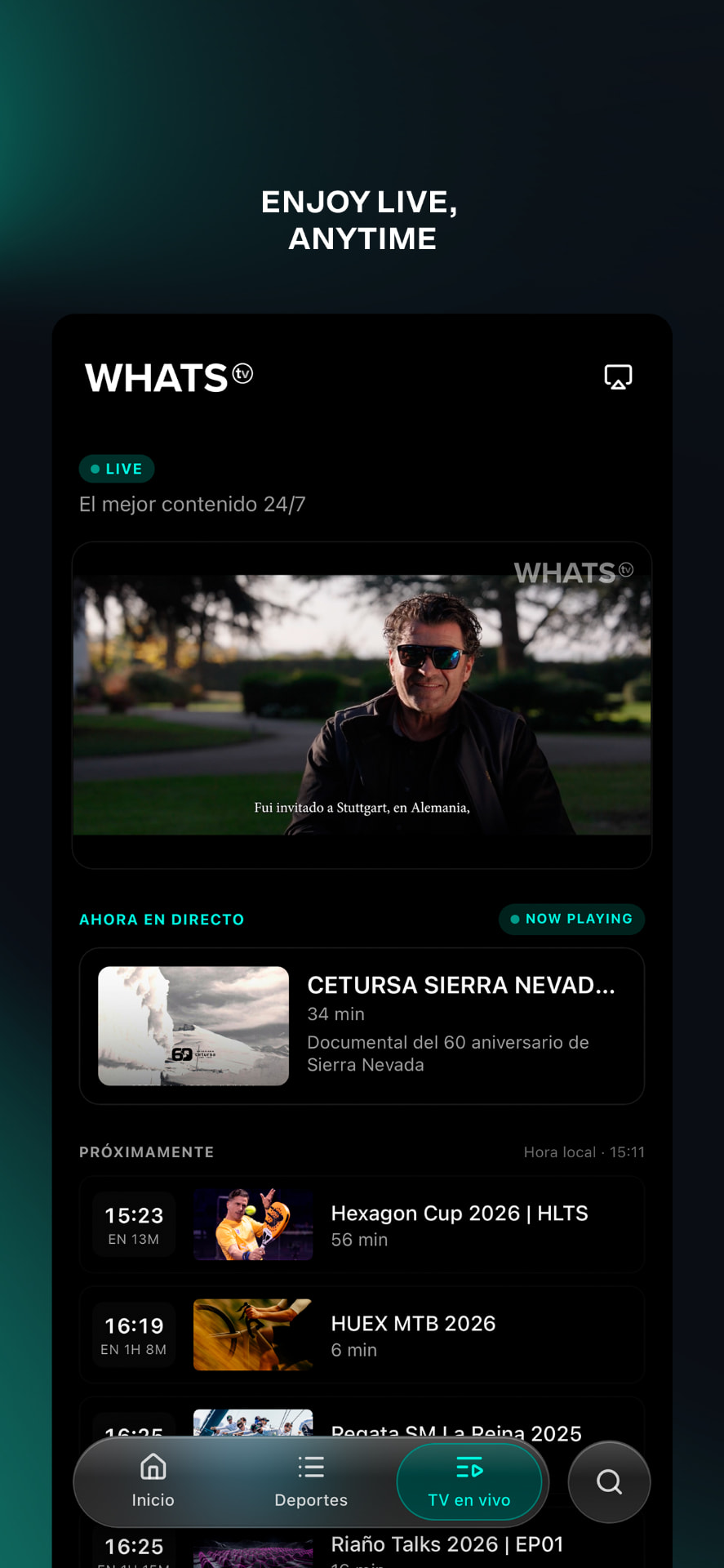 WHATS TV app screenshot 6